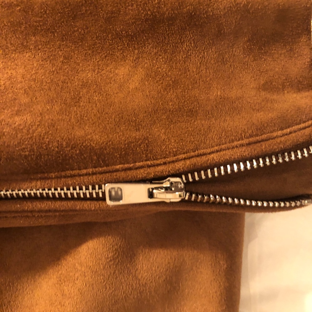 Faux suede men’s bomber jacket - Picture 6 of 6
